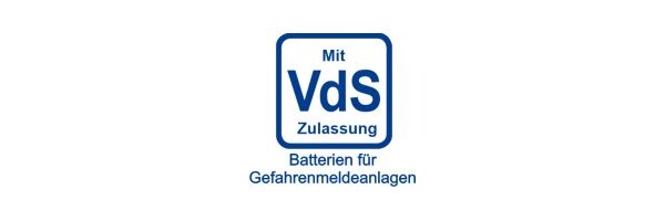 VDS Batterien mit Zulassung