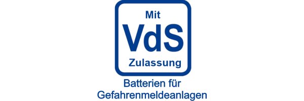 VDS Batterien mit Zulassung