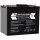 12V 60Ah RPOWER AGM Longlifebatterie