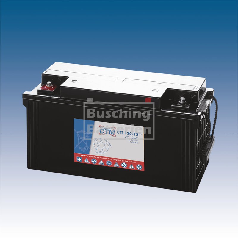 Versorgungsbatterie,12V 120Ah AGM Longlife Batterie von CTM Berlin, 369,50 €