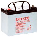 12V 33 Ah Effekta AGM VRLA Longlife