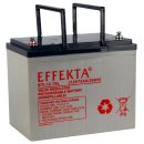 12V 75 Ah Effekta AGM VRLA Longlife