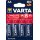 Varta 4706 Longlife Max Power Mignon Batterie 4er Blister