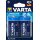 Varta 4920 Longlife Power Mono Batterie 2er Blister