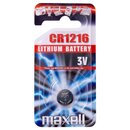 Maxell Lithium Knopfzelle CR1216