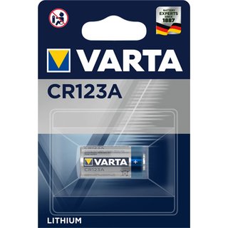 Varta Photobatterie CR123A Lithium 3V / 1480mAh 
