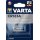 Varta Photobatterie CR123A Lithium 3V / 1480mAh