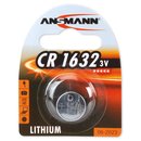 Ansmann Lithium-Knopfzelle CR1632 Lithium 3V