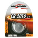 Ansmann Lithium-Knopfzelle CR2016 Lithium 3V / 75mAh