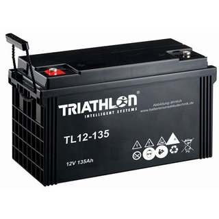 12V 135Ah TRIATHLON AGM Longlifebatterie