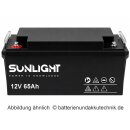12V 65 Ah SUNLIGHT AGM Longlifebatterie